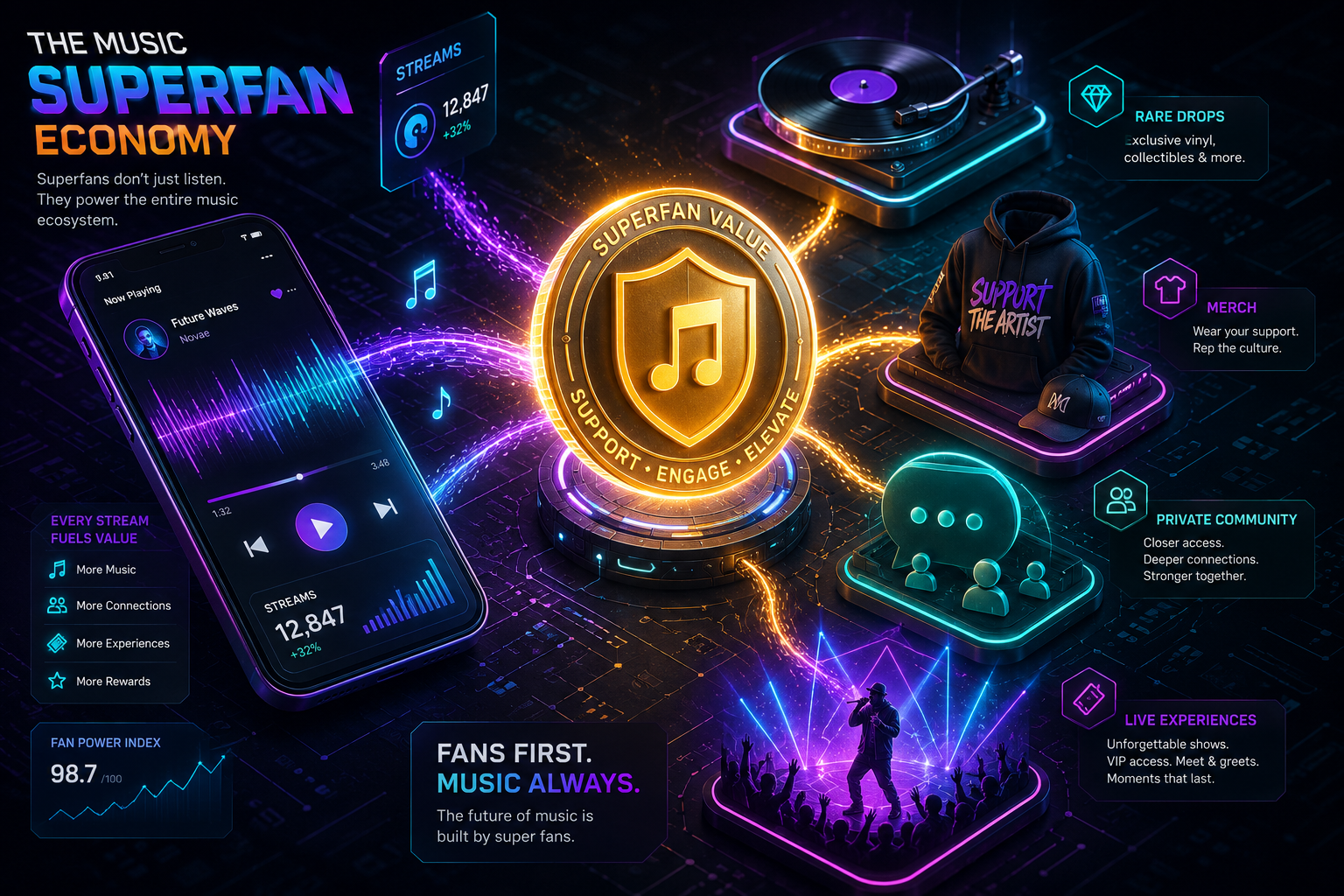 Monetizing the Superfan Economy: How Independent Artists Can Earn Beyond Streaming Royalties