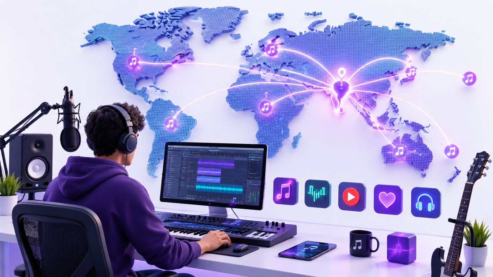How Independent Artists Can Build a Global Fanbase Through Music Distribution